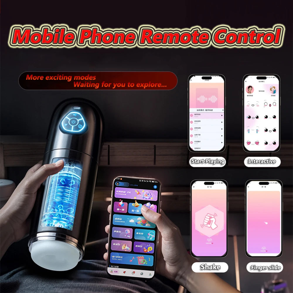 Automatic Masturbator Cup (10 Thrusting Rotating Modes)