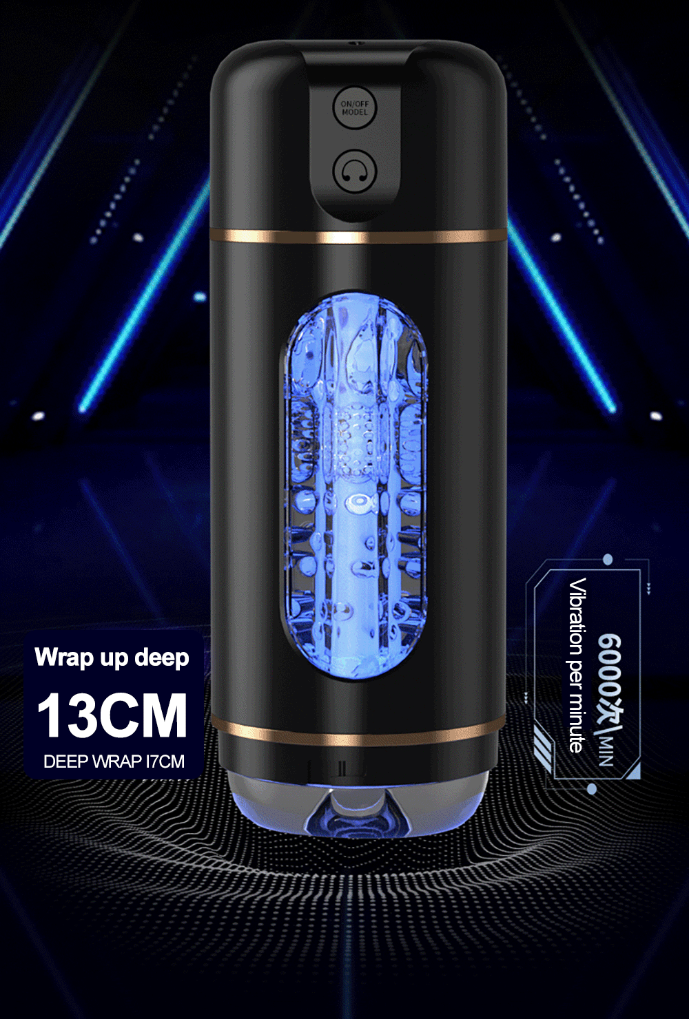 Automatic Masturbator Cup (10 Thrusting Rotating Modes)