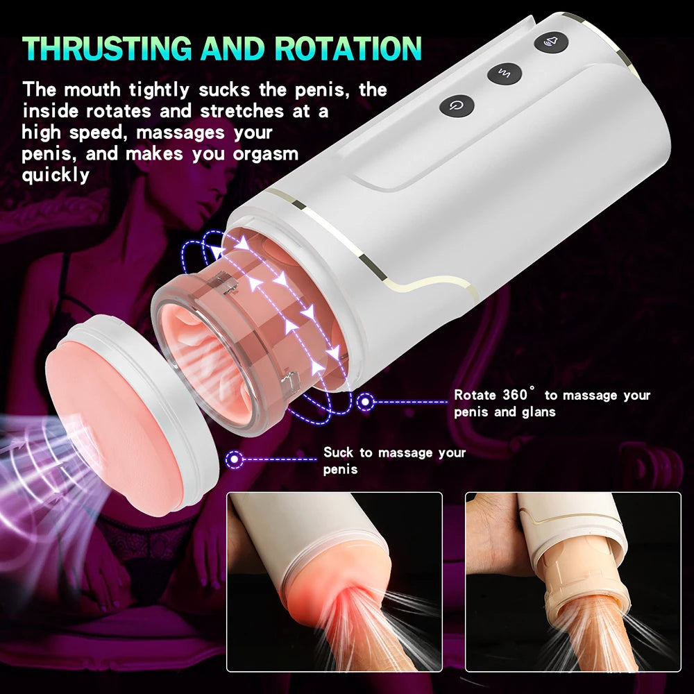 HandsFree Automatic Pocket Pussy