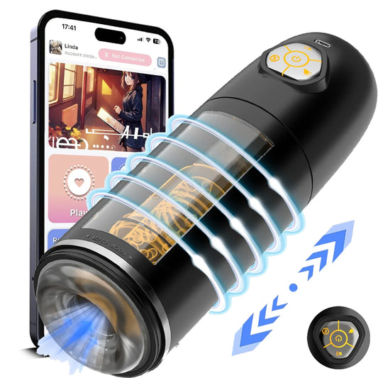 Automatic Masturbator Cup (10 Thrusting Rotating Modes)