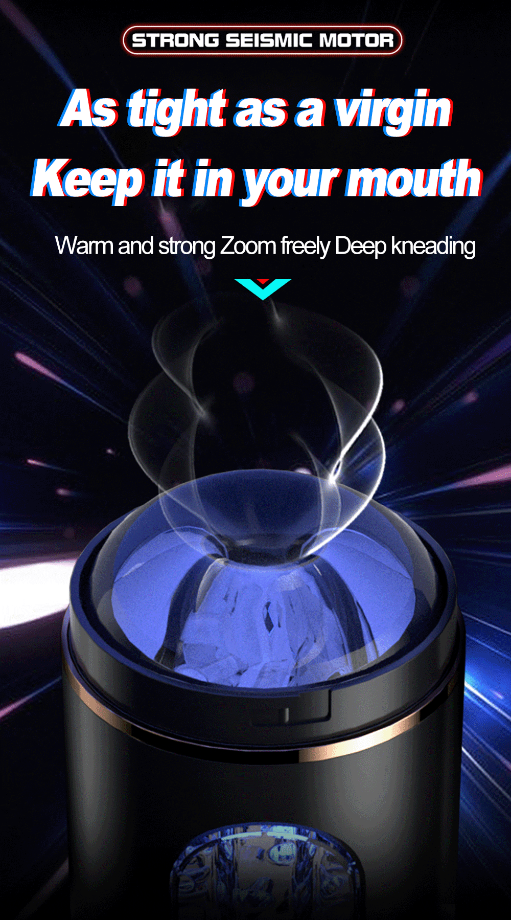 Automatic Masturbator Cup (10 Thrusting Rotating Modes)