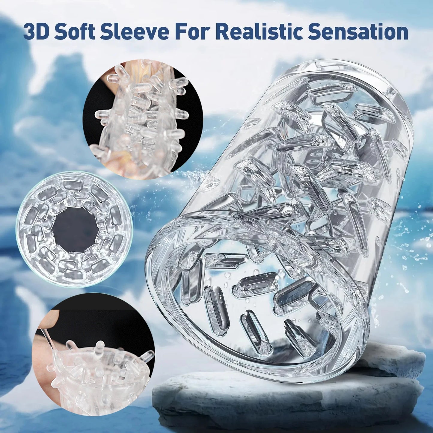 Automatic Masturbator Cup (10 Thrusting Rotating Modes)